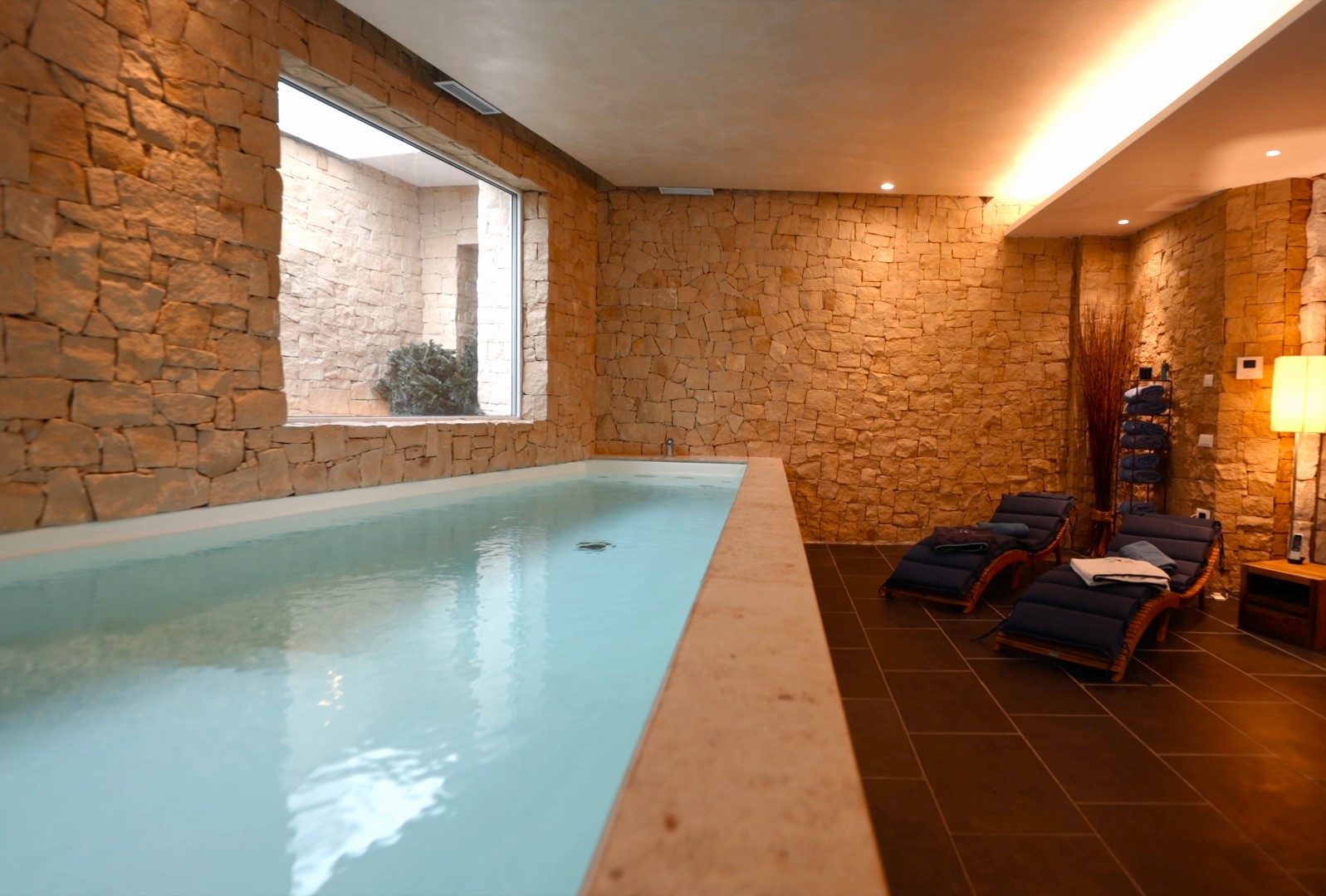 Réalisation piscine intérieure